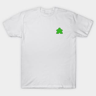 Green Meeple (small icon) T-Shirt